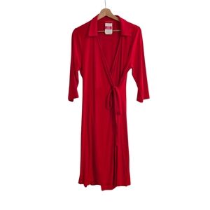 Fresh Produce 3/4 Sleeve Wrap Dress NWT